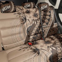 Bula Fiji Back Car Seat Cover Mocha Brown Kaivity Masi Tapa