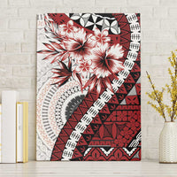 Bula Fiji Canvas Wall Art White Kaivity Masi Tapa