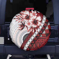Bula Fiji Spare Tire Cover White Kaivity Masi Tapa