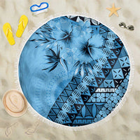 Bula Fiji Beach Blanket Turquoise Kaivity Masi Tapa