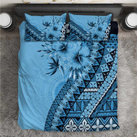 Bula Fiji Bedding Set Turquoise Kaivity Masi Tapa