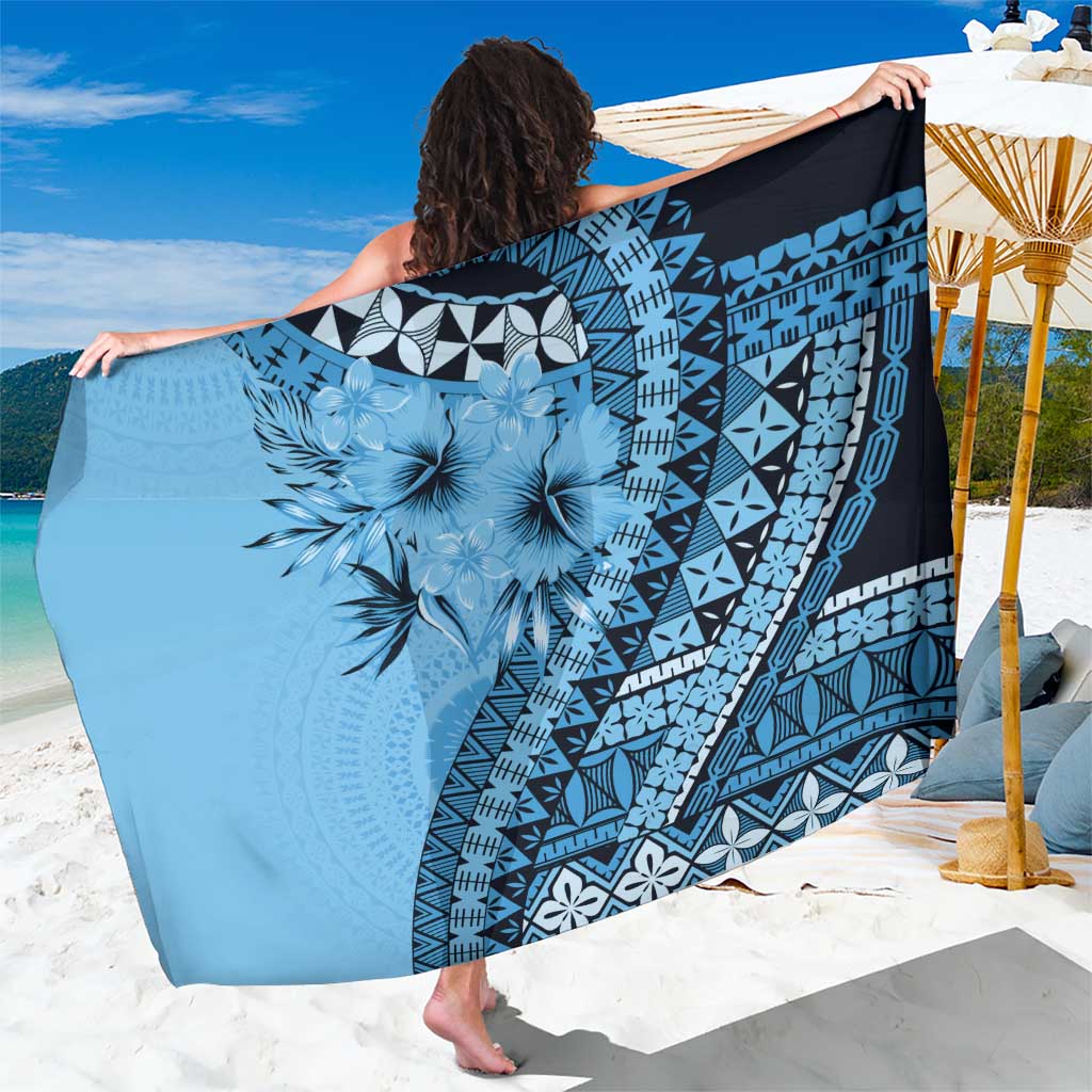 Bula Fiji Sarong Turquoise Kaivity Masi Tapa
