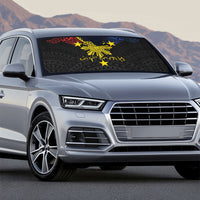 Philippines Heritage Baybayin Mix Polynesian Auto Sun Shade LT7 - Polynesian Pride
