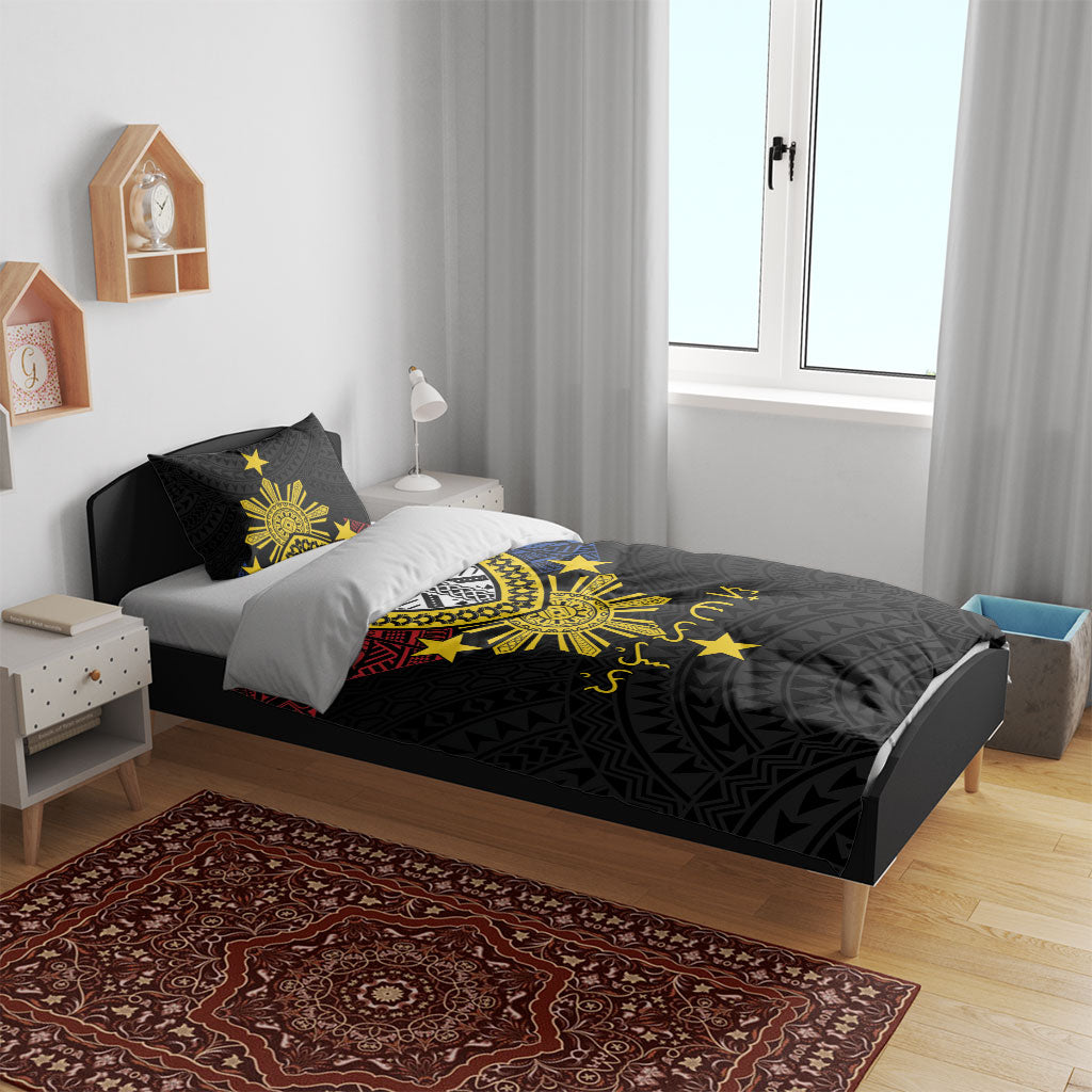 Philippines Heritage Baybayin Mix Polynesian Bedding Set