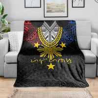 Philippines Heritage Baybayin Mix Polynesian Blanket LT7 - Polynesian Pride
