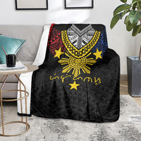 Philippines Heritage Baybayin Mix Polynesian Blanket LT7 - Polynesian Pride