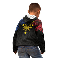 Philippines Heritage Baybayin Mix Polynesian Kid Hoodie