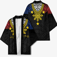Philippines Heritage Baybayin Mix Polynesian Kimono