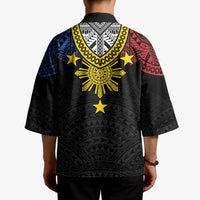Philippines Heritage Baybayin Mix Polynesian Kimono