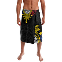 Philippines Heritage Baybayin Mix Polynesian Lavalava LT7 Black - Polynesian Pride