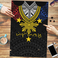 Philippines Heritage Baybayin Mix Polynesian Puzzle