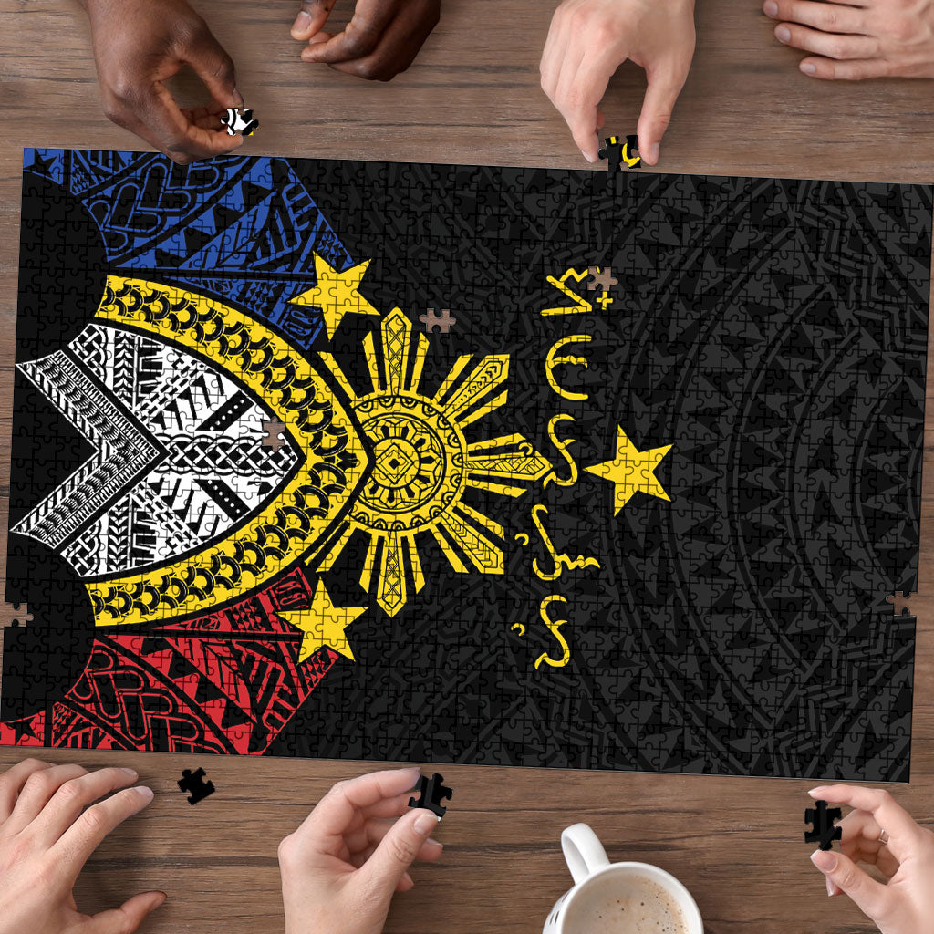 Philippines Heritage Baybayin Mix Polynesian Puzzle