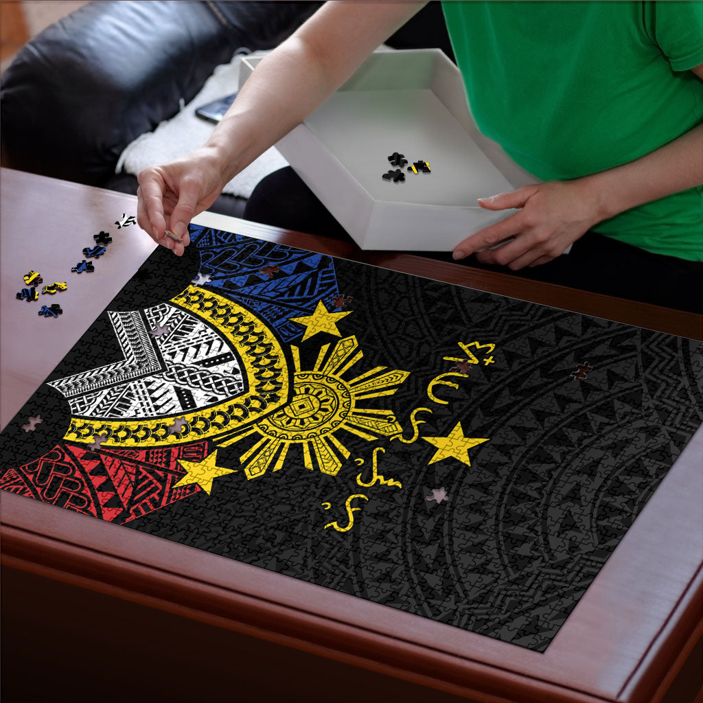 Philippines Heritage Baybayin Mix Polynesian Puzzle
