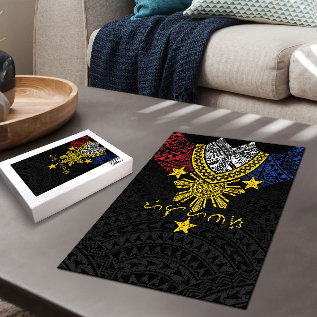 Philippines Heritage Baybayin Mix Polynesian Puzzle