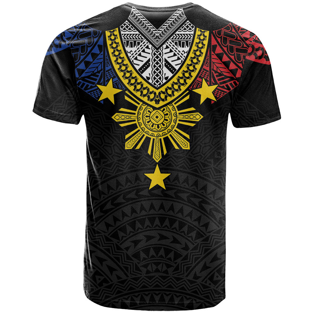 Philippines Heritage Baybayin Mix Polynesian T Shirt