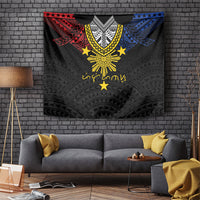 Philippines Heritage Baybayin Mix Polynesian Tapestry