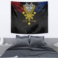 Philippines Heritage Baybayin Mix Polynesian Tapestry