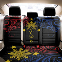 Philippines Heritage Back Car Seat Cover Baybayin Philipinas Sun