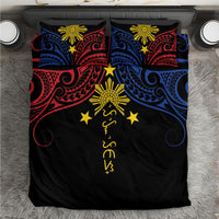 Philippines Heritage Bedding Set Baybayin Philipinas Sun