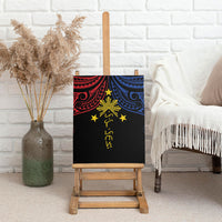 Philippines Heritage Canvas Wall Art Baybayin Philipinas Sun
