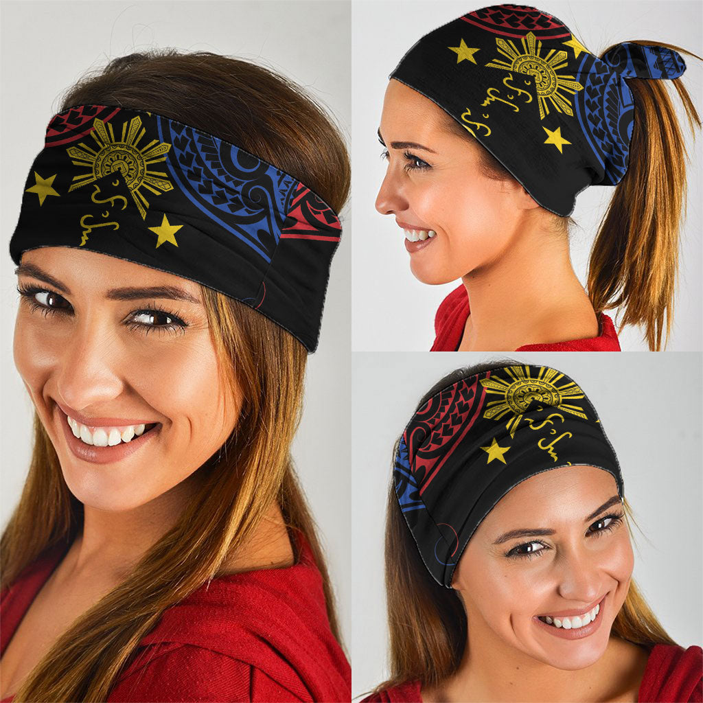 Philippines Heritage Neck Gaiter Baybayin Philipinas Sun LT7 - Polynesian Pride