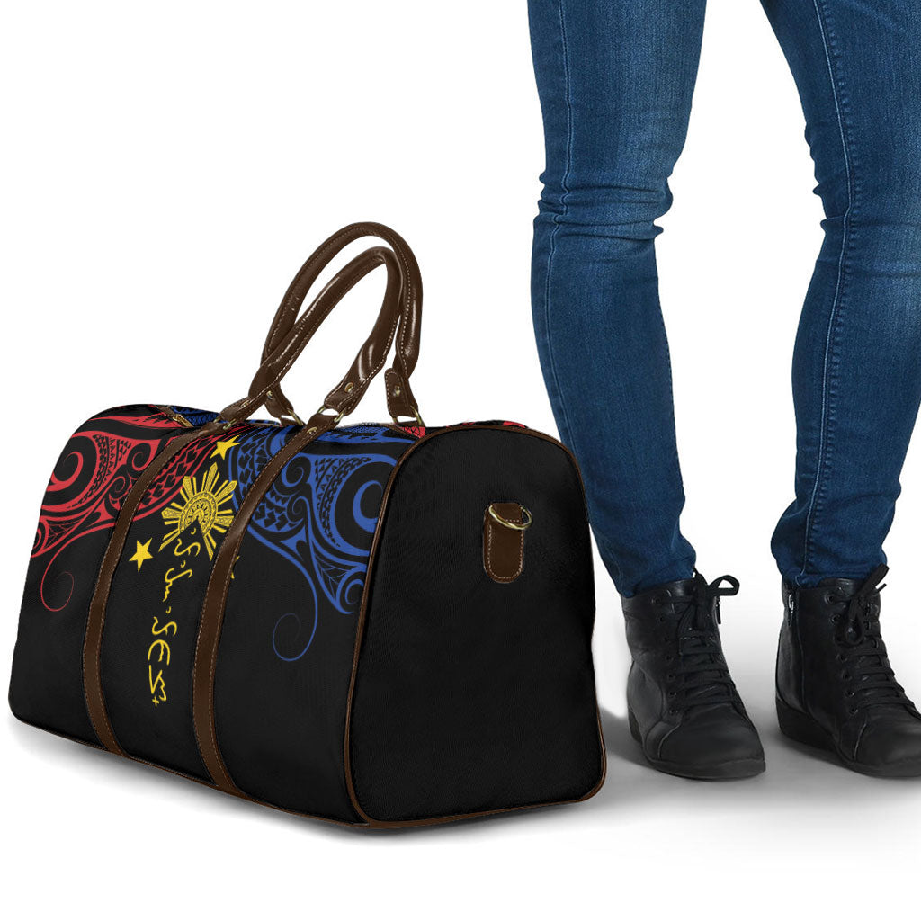 Philippines Heritage Travel Bag Baybayin Philipinas Sun