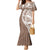 Polynesian Pride Mermaid Dress Polynesia Tribal - Tropical Brown LT7 Women Brown - Polynesian Pride