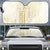 Samoa Lotu Tamaiti Mamanu Siapo Auto Sun Shade Golden Plumeria - Polynesian Pride