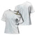 Samoa Lotu Tamaiti Mamanu Siapo Cross Shoulder Shirt Off White Plumeria - Polynesian Pride