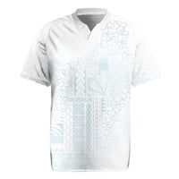 Samoa Lotu Tamaiti Mamanu Siapo Rugby Jersey Off White Plumeria - Polynesian Pride