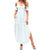 Samoa Lotu Tamaiti Mamanu Siapo Summer Maxi Dress Off White Plumeria - Polynesian Pride