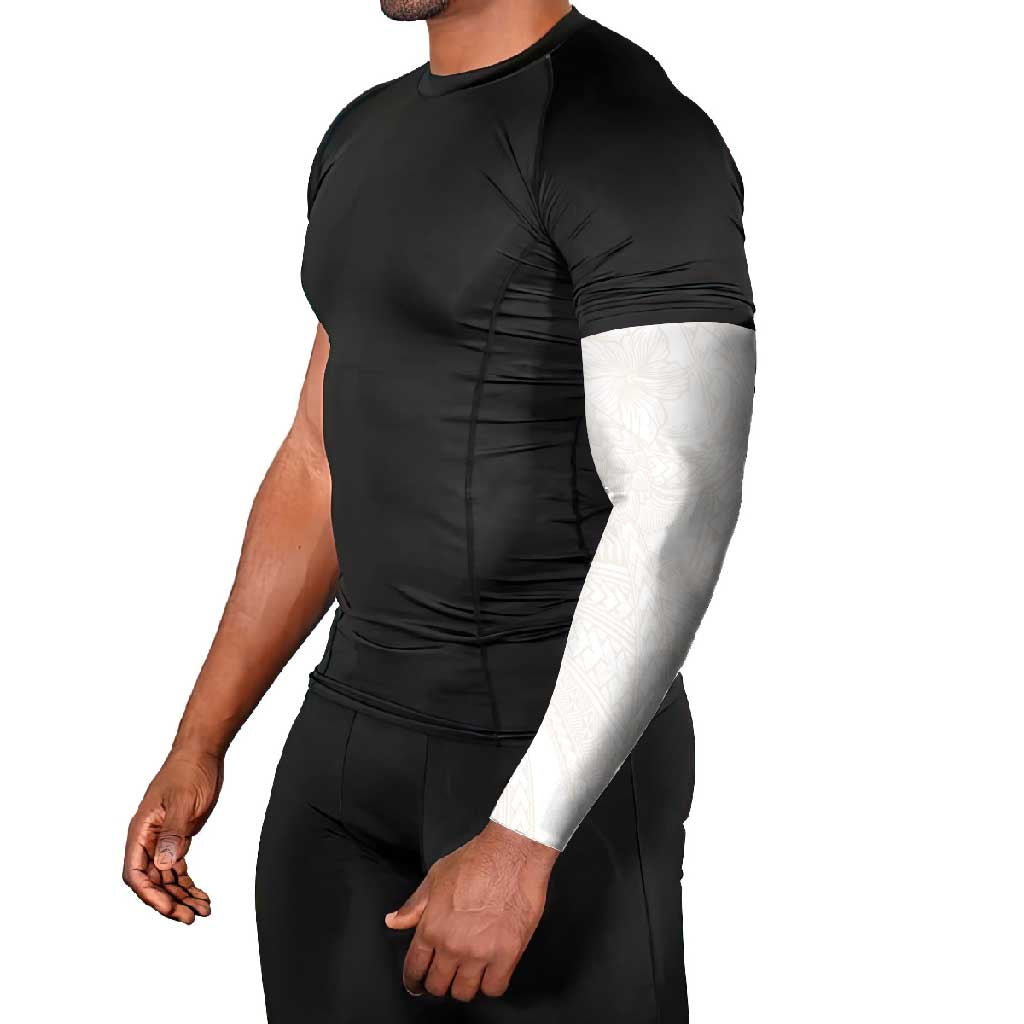 Samoa Lotu Tamaiti Ivory Arm Sleeves Teuila Tatau - Polynesian Pride