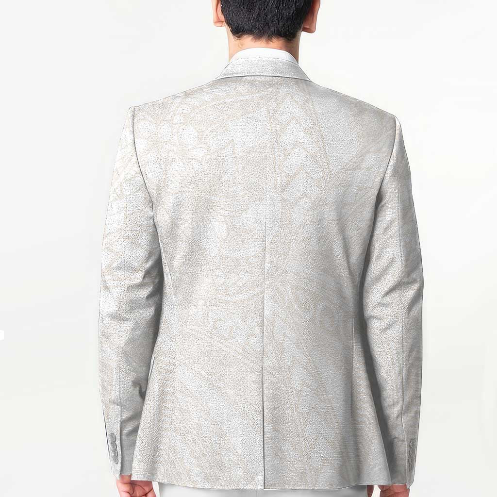 Samoa Lotu Tamaiti Ivory Blazer Teuila Tatau - Polynesian Pride