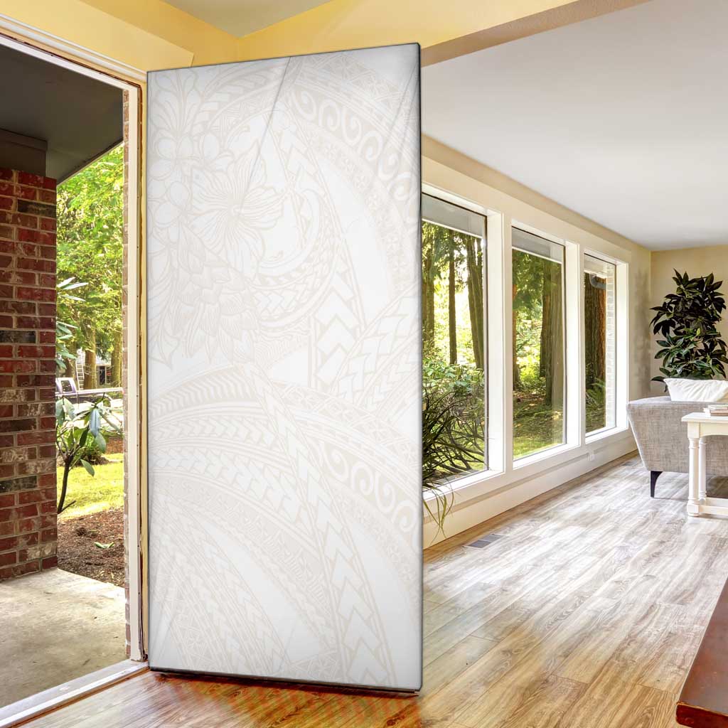 Samoa Lotu Tamaiti Ivory Door Cover Teuila Tatau LT7 - Polynesian Pride