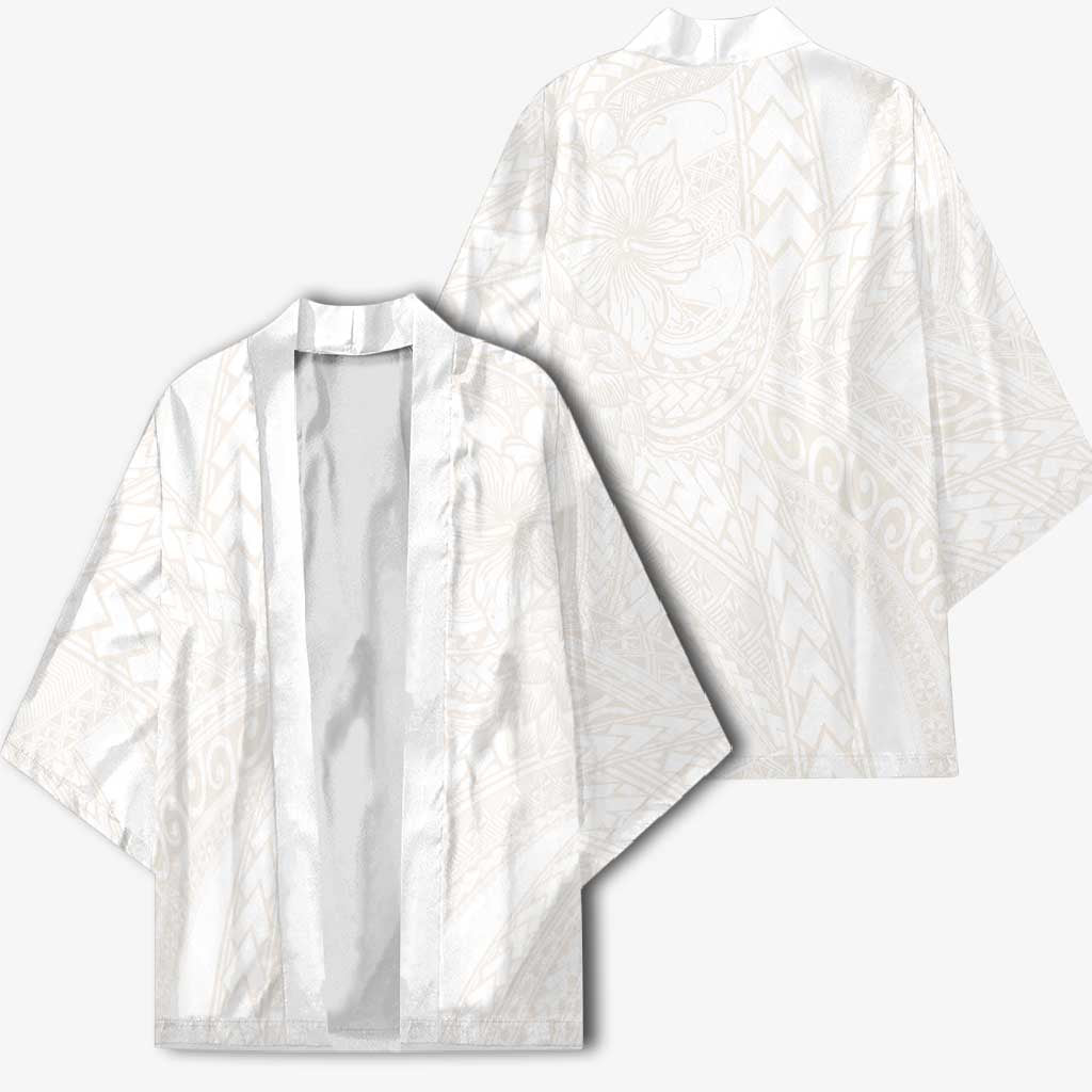 Samoa Lotu Tamaiti Ivory Kimono Teuila Tatau - Polynesian Pride