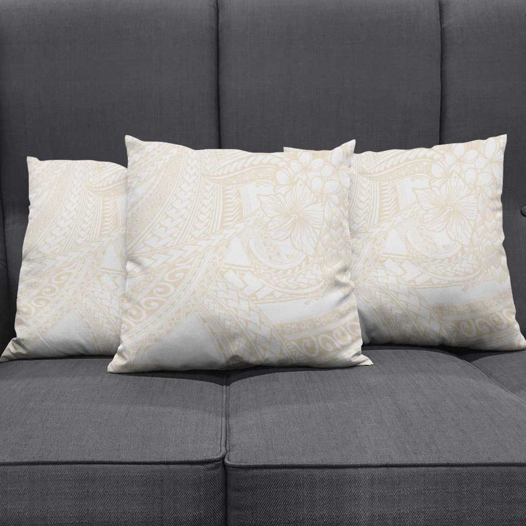 Samoa Lotu Tamaiti Ivory Pillow Cover Teuila Tatau LT7 - Polynesian Pride