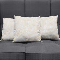Samoa Lotu Tamaiti Ivory Pillow Cover Teuila Tatau LT7 - Polynesian Pride