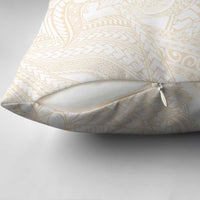 Samoa Lotu Tamaiti Ivory Pillow Cover Teuila Tatau LT7 - Polynesian Pride