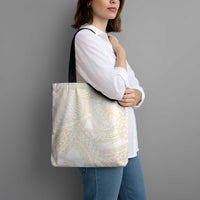 Samoa Lotu Tamaiti Ivory Tote Bag Teuila Tatau LT7 - Polynesian Pride