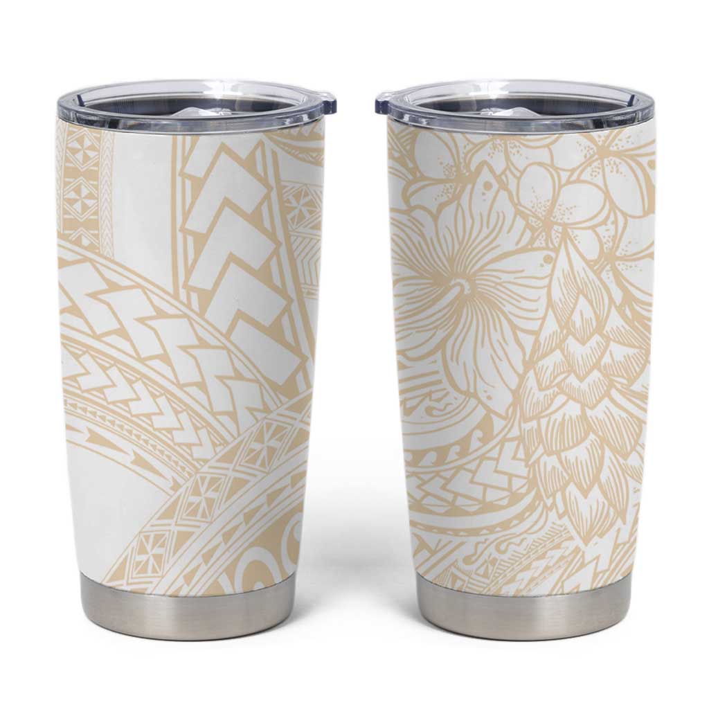 Samoa Lotu Tamaiti Ivory Tumbler Cup Teuila Tatau - Polynesian Pride