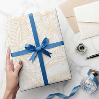 Samoa Lotu Tamaiti Ivory Wrapping Paper Teuila Tatau