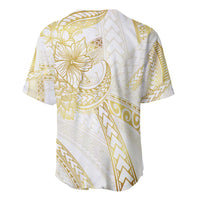 Samoa Lotu Tamaiti Gold Baseball Jersey Teuila Tatau - Polynesian Pride