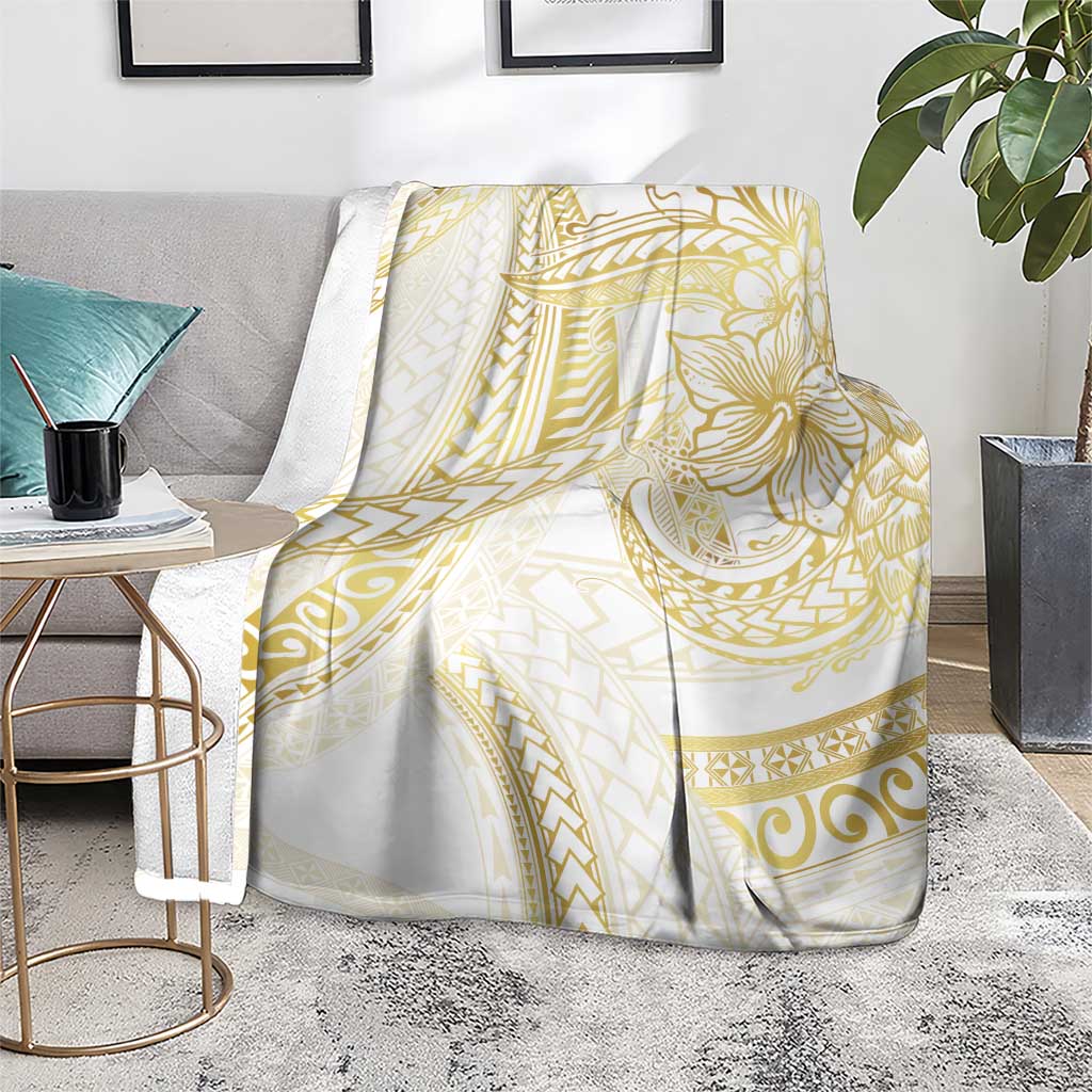 Samoa Lotu Tamaiti Gold Blanket Teuila Tatau - Polynesian Pride