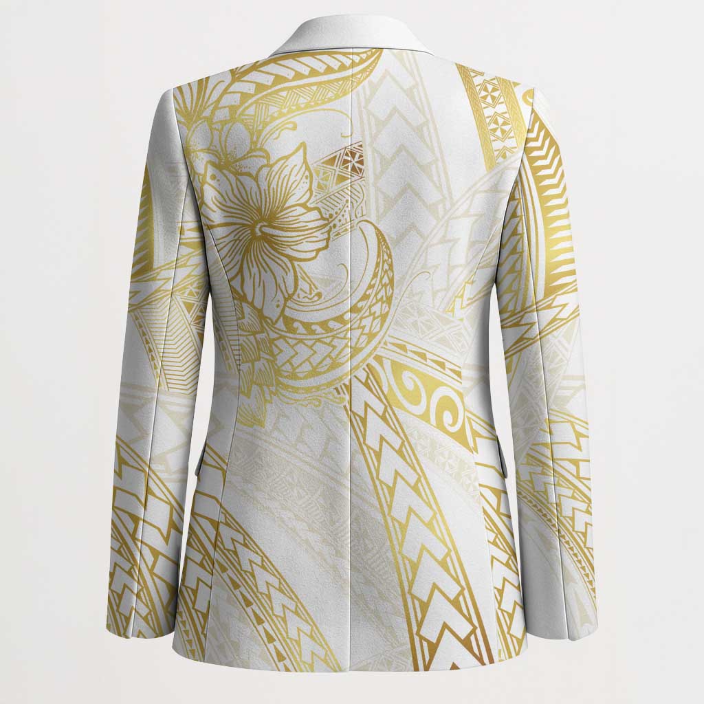 Samoa Lotu Tamaiti Gold Blazer Teuila Tatau LT7 - Polynesian Pride