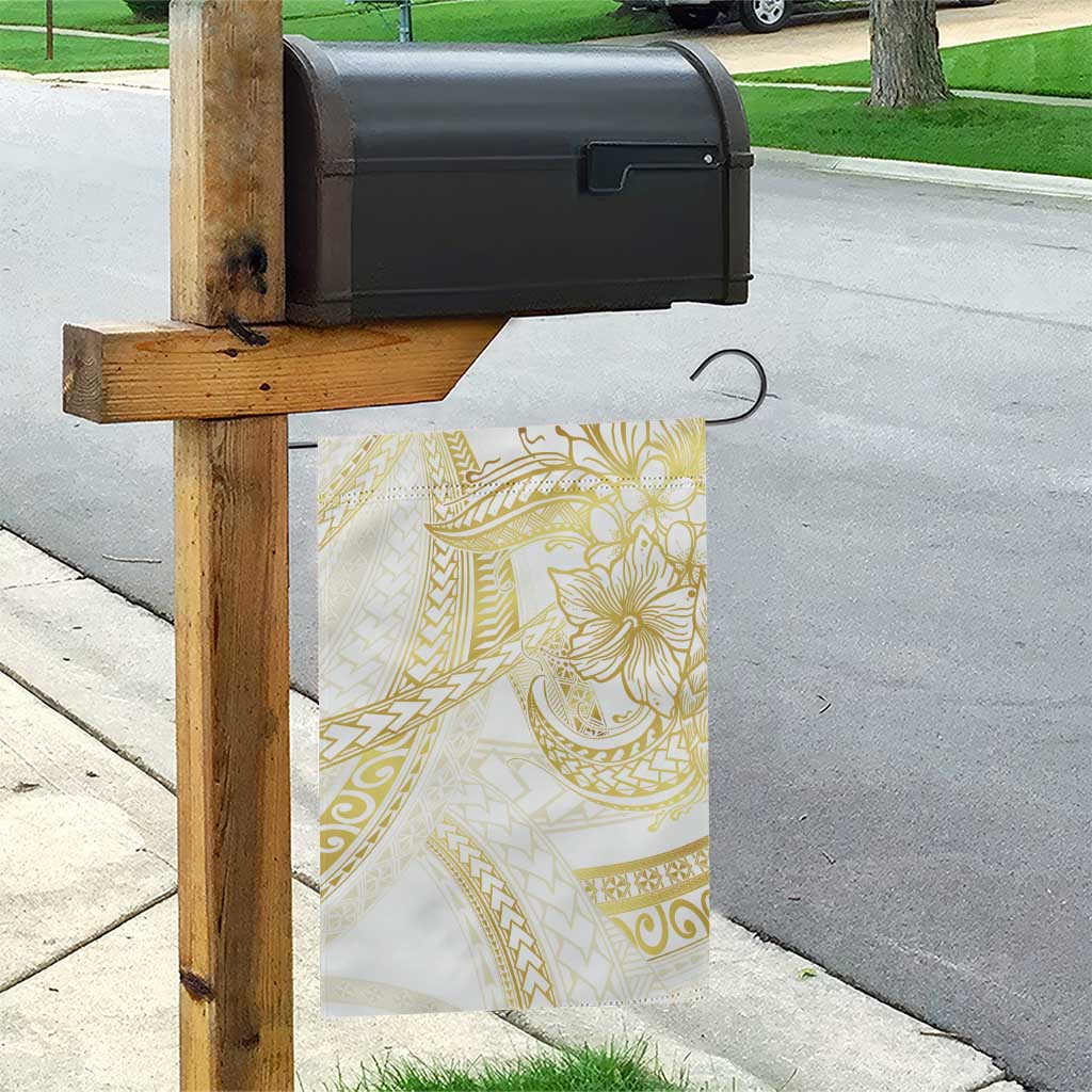 Samoa Lotu Tamaiti Gold Garden Flag Teuila Tatau - Polynesian Pride