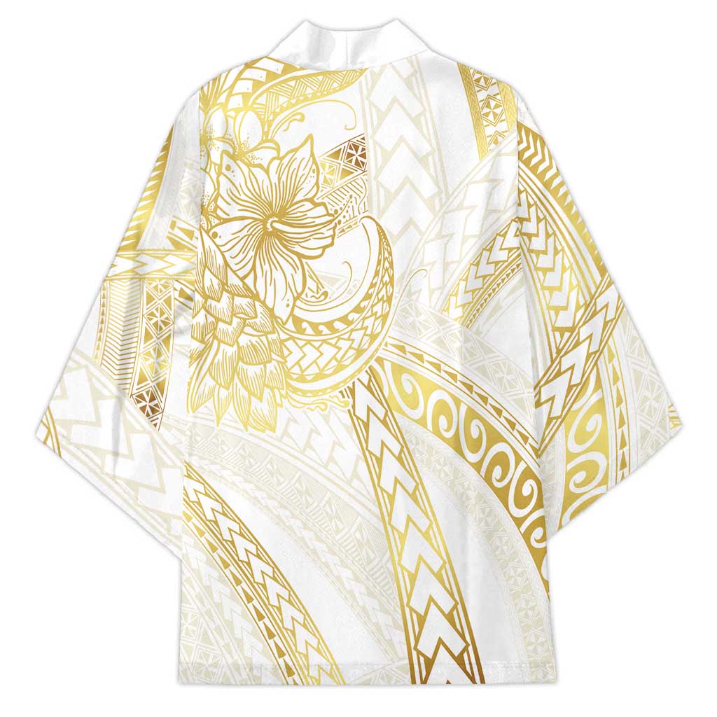 Samoa Lotu Tamaiti Gold Kimono Teuila Tatau - Polynesian Pride