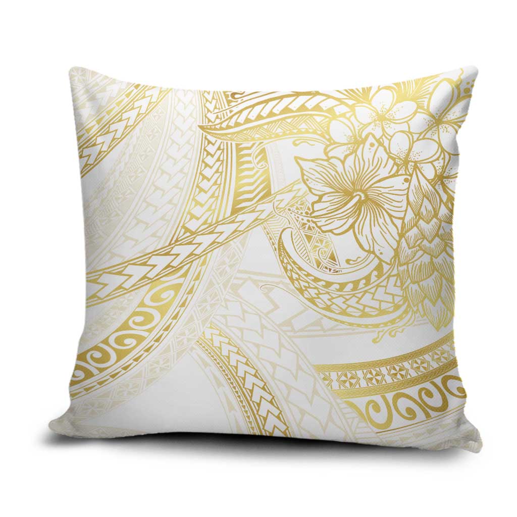 Samoa Lotu Tamaiti Gold Pillow Cover Teuila Tatau - Polynesian Pride