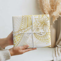 Samoa Lotu Tamaiti Gold Wrapping Paper Teuila Tatau