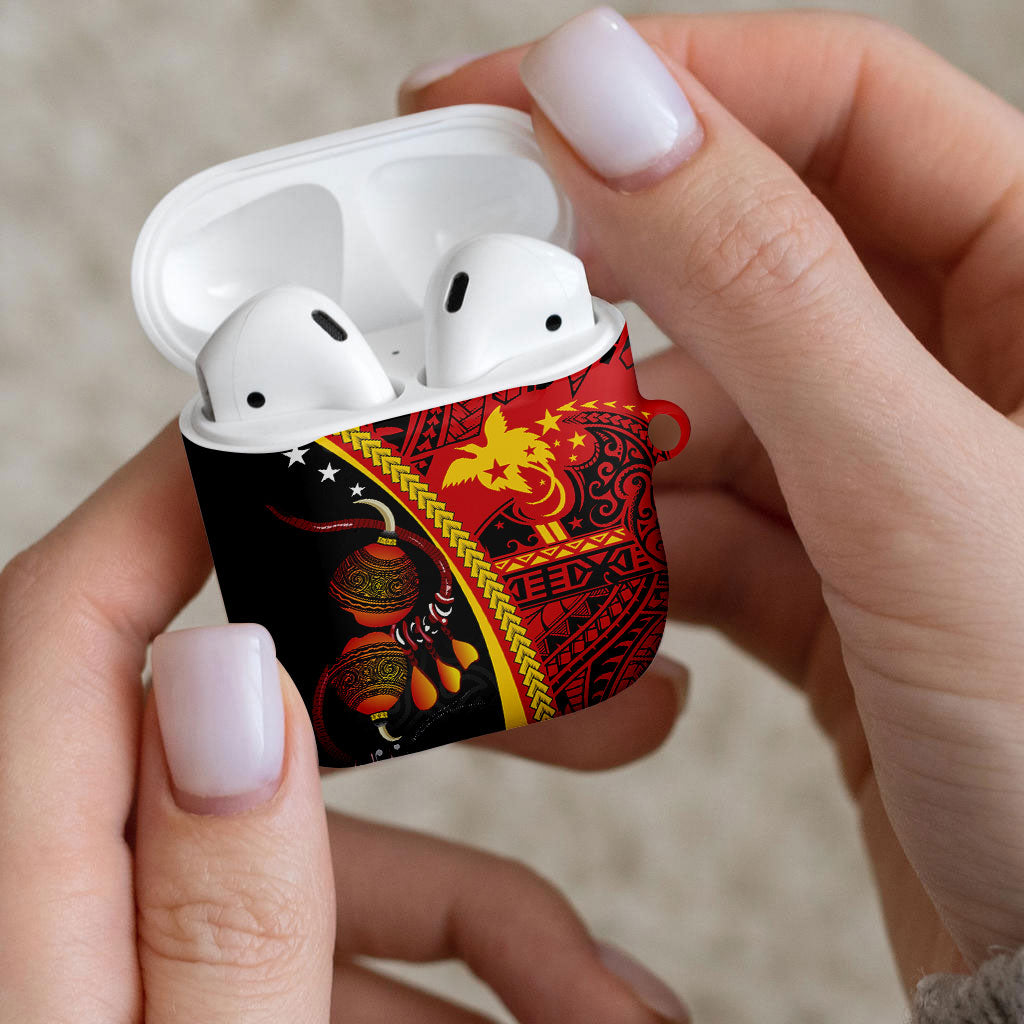 Papua New Guinea Independence AirPods Case PNG Bagi and Lime Pot LT7 - Polynesian Pride