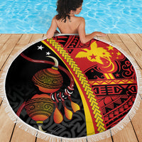 Papua New Guinea Independence Beach Blanket PNG Bagi and Lime Pot LT7 - Polynesian Pride